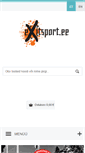 Mobile Screenshot of exitsport.ee